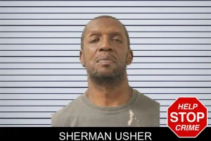 Sherman Usher mugshot
