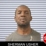 Sherman Usher mugshot
