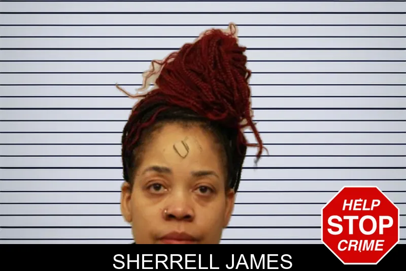 Sherrell James mugshot