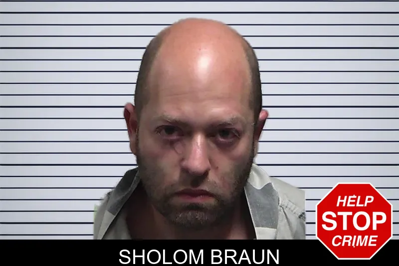 Sholom Braun mugshot