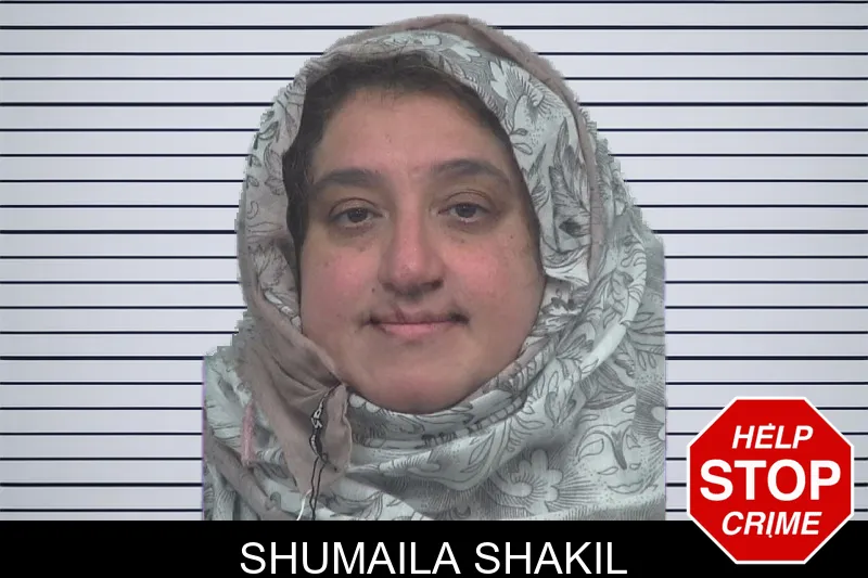 Shumaila Shakil mugshot