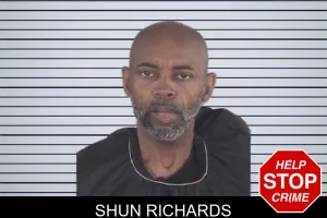Shun Richards mugshot