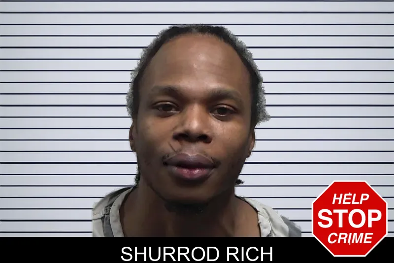 Shurrod Rich mugshot