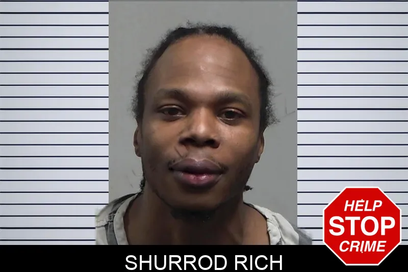Shurrod Rich mugshot – Tift County , Georgia Shurrod Rich mugshot