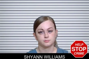 Shyann Williams mugshot