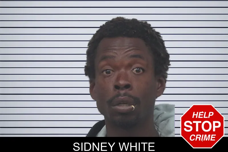 Sidney White mugshot