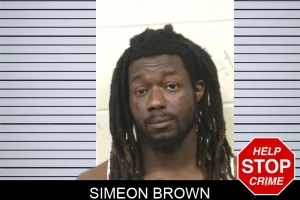 Simeon Brown mugshot