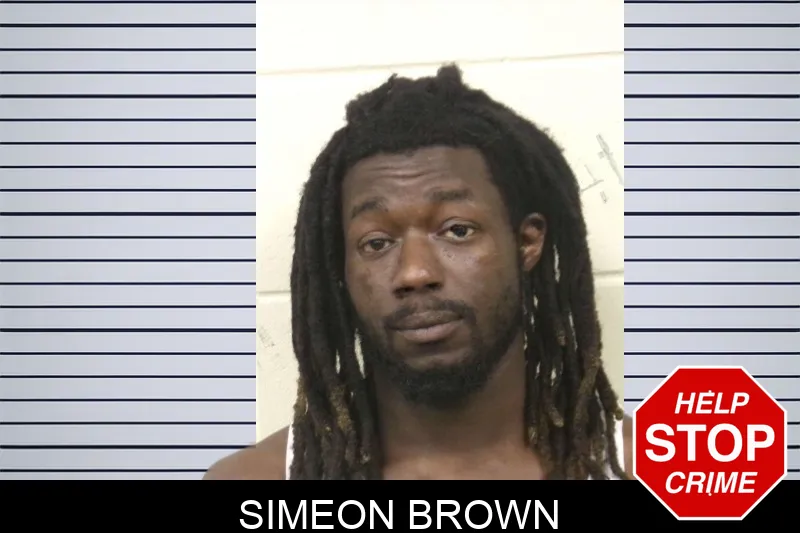 Simeon Brown mugshot