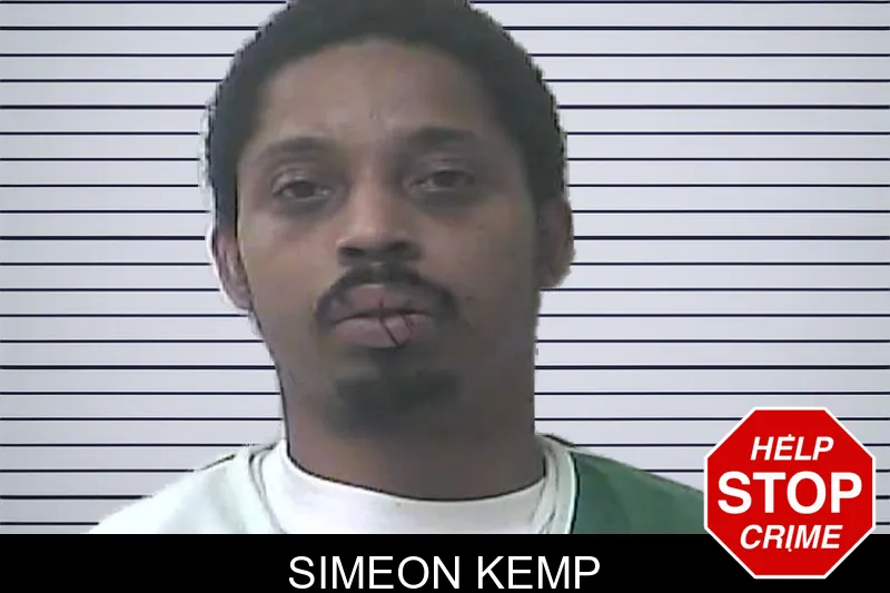 Simeon Kemp mugshot