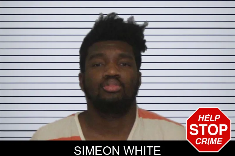 Simeon White mugshot