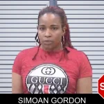 Simoan Gordon mugshot