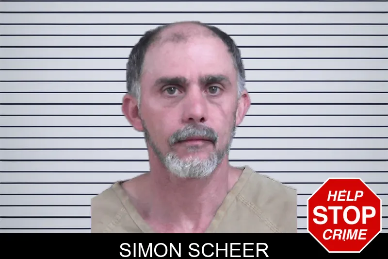 Simon Scheer mugshot – Gordon County , Georgia Simon Scheer mugshot