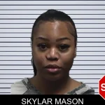 Skylar Mason mugshot