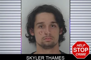 Skyler Thames mugshot
