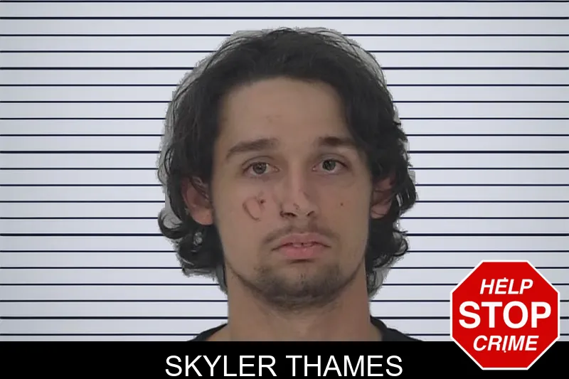 Skyler Thames mugshot