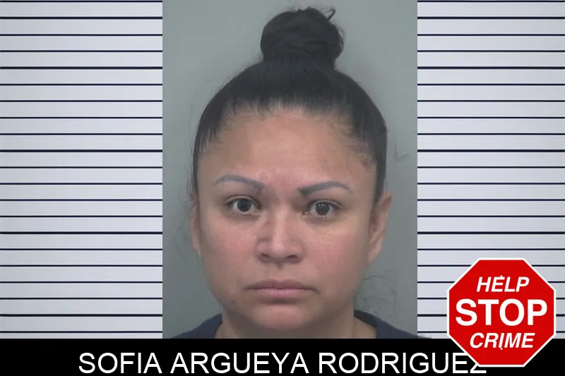 Sofia Argueya Rodriguez mugshot