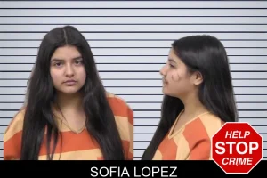 Sofia Lopez mugshot