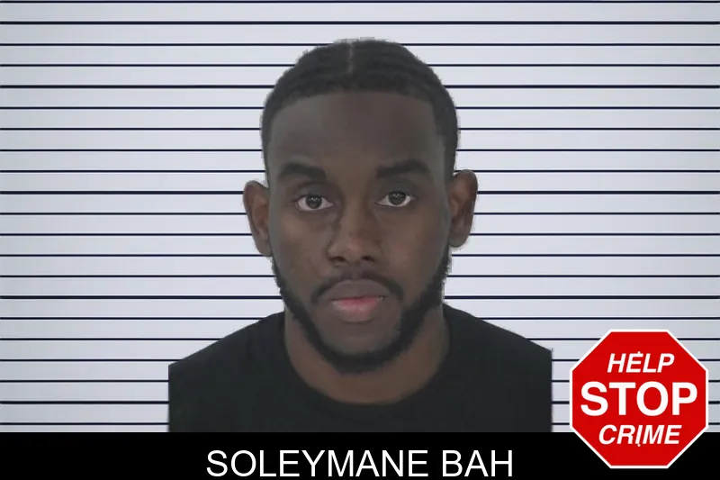 Soleymane Bah mugshot