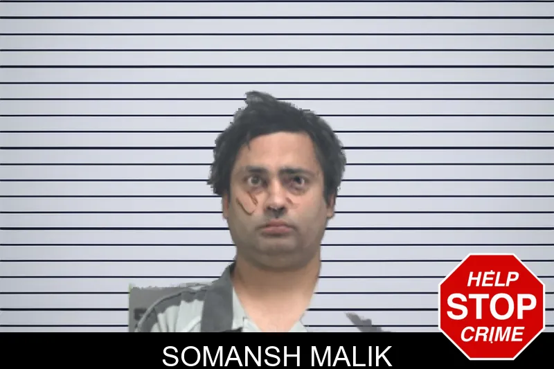 Somansh Malik mugshot – Dougherty County , Georgia Somansh Malik mugshot