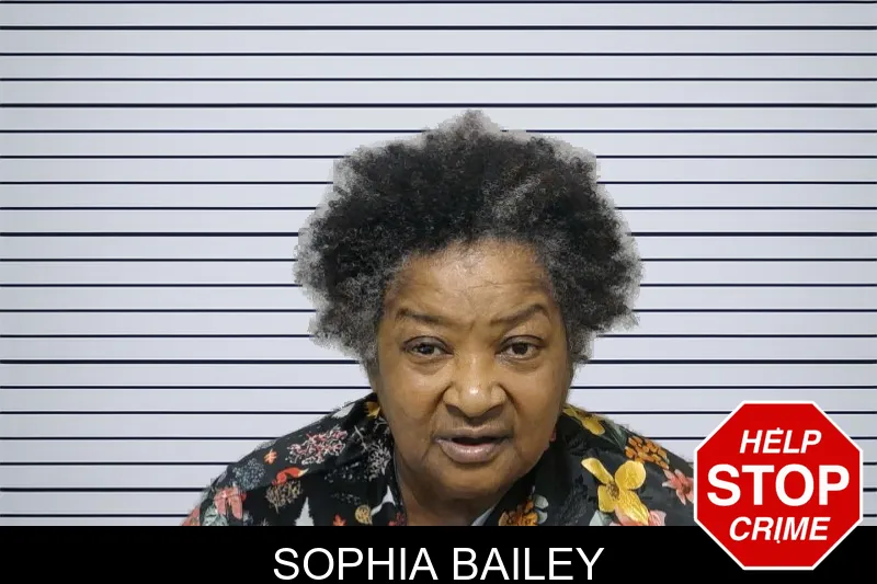 Sophia Bailey mugshot