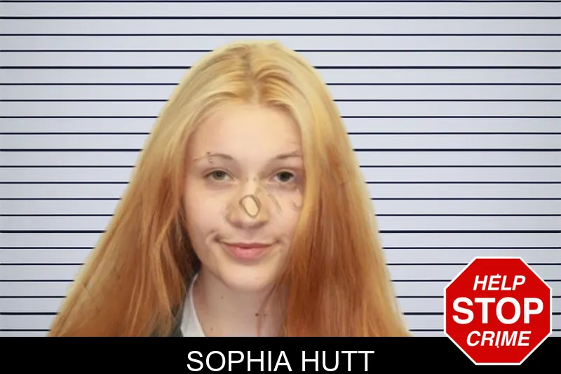 Sophia Hutt mugshot