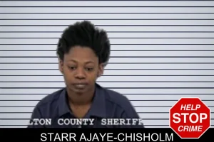 Starr Ajaye-Chisholm mugshot