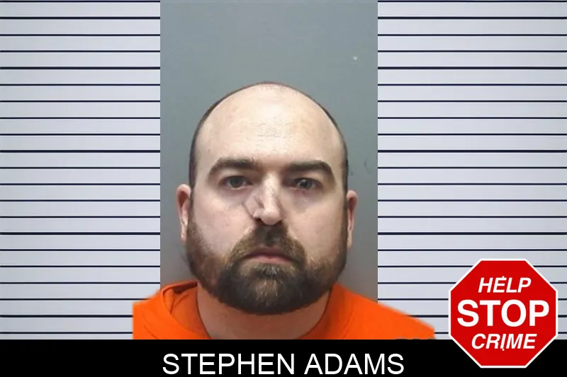 Stephen Adams mugshot