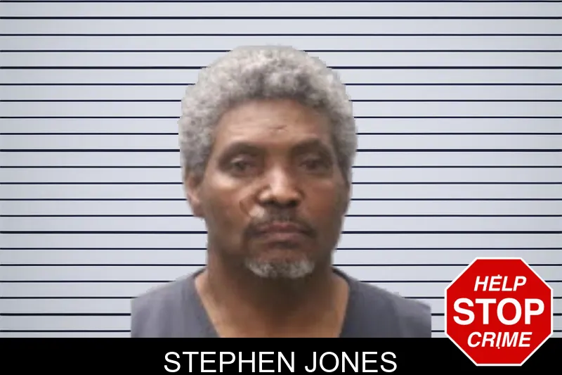 Stephen Jones mugshot