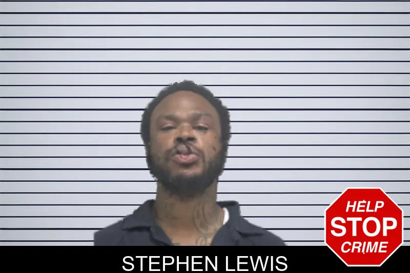 Stephen Lewis mugshot