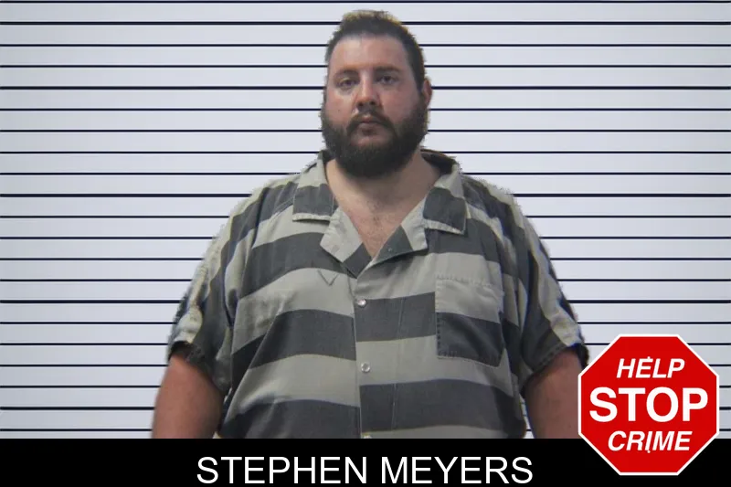 Stephen Meyers mugshot