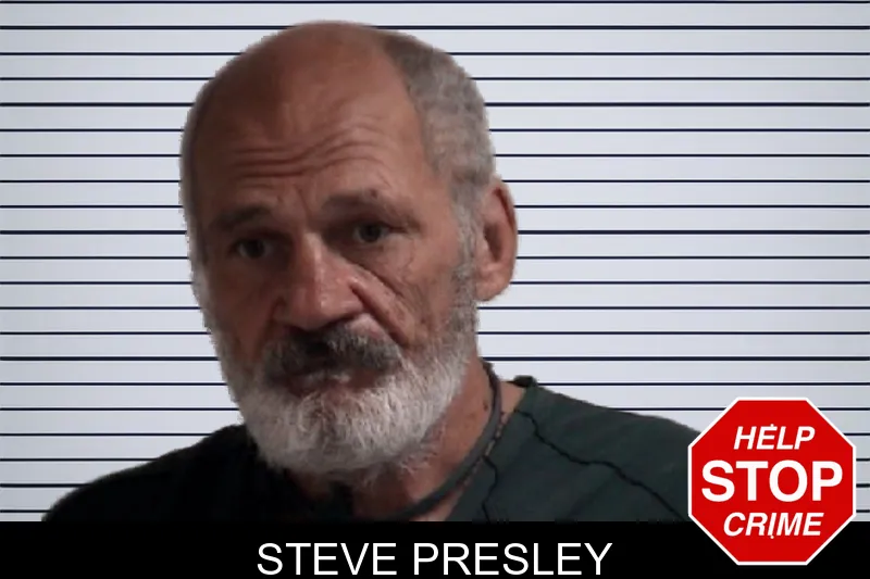 Steve Presley mugshot