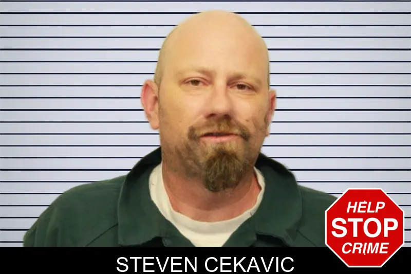 Steven Cekavic mugshot