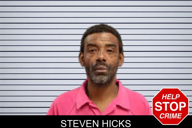 Steven Hicks mugshot