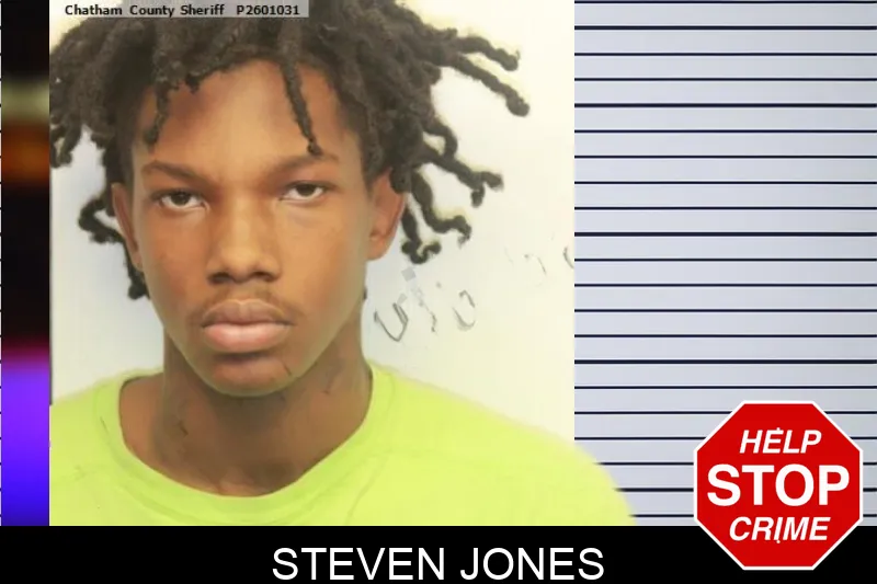 Steven Jones mugshot – Chatham County , Georgia Steven Jones mugshot