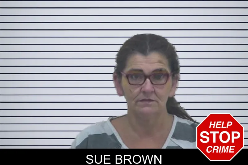 Sue Brown mugshot