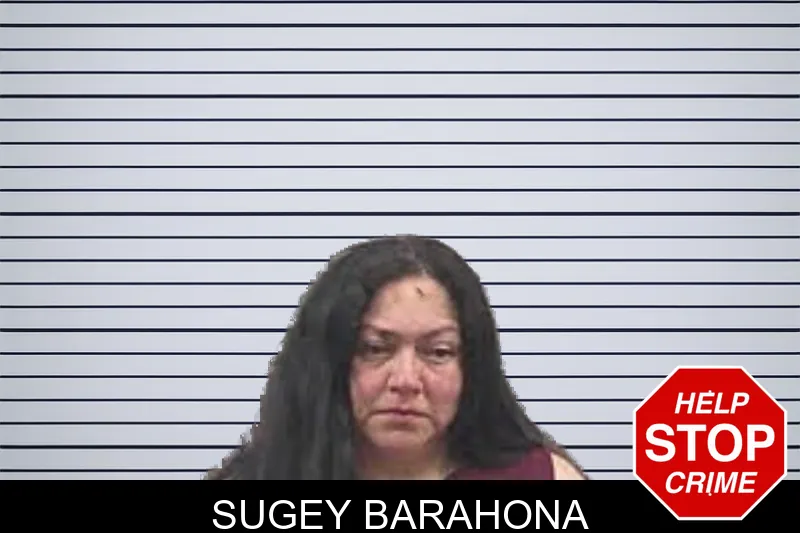 Sugey Barahona mugshot