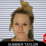 Summer Taylor mugshot