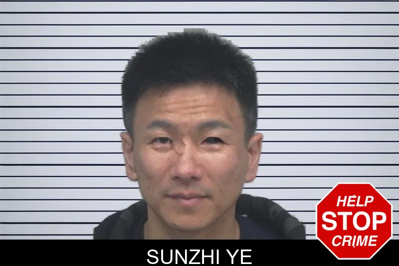 Sunzhi Ye mugshot