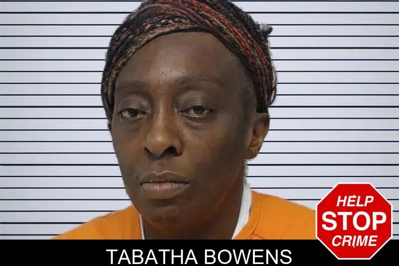 Tabatha Bowens mugshot