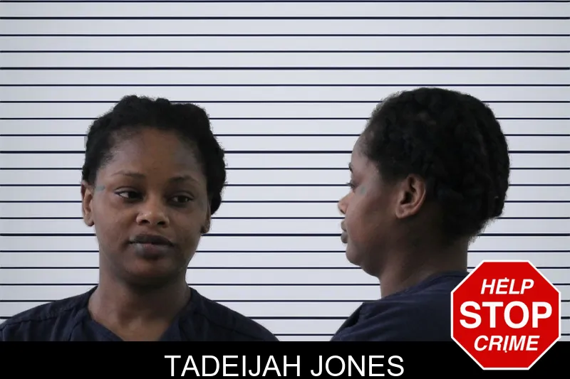 Tadeijah Jones mugshot