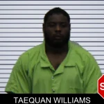 Taequan Williams mugshot