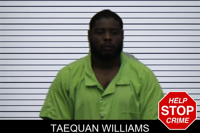 Taequan Williams mugshot