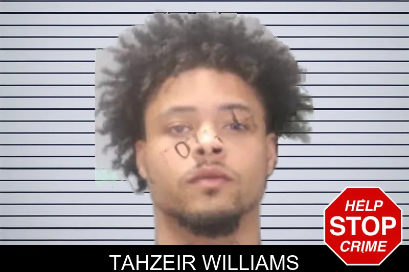 Tahzeir Williams mugshot