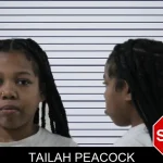 Tailah Peacock mugshot