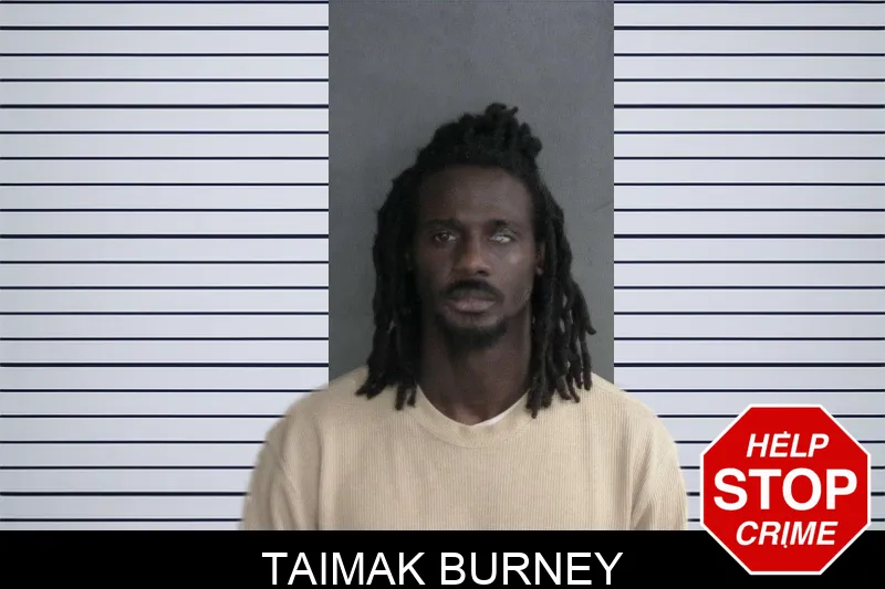 Taimak Burney mugshot
