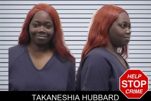 Takaneshia Hubbard mugshot