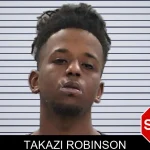 Takazi Robinson mugshot