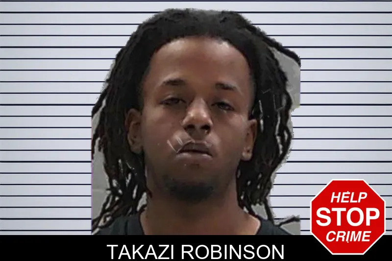 Takazi Robinson mugshot