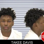 Takee Davis mugshot