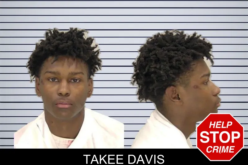 Takee Davis mugshot